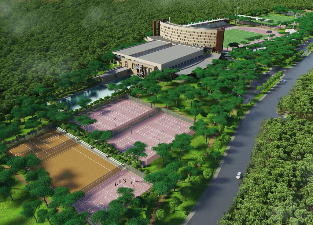 贝莱克 Gloria Sports Arena酒店 外观 照片